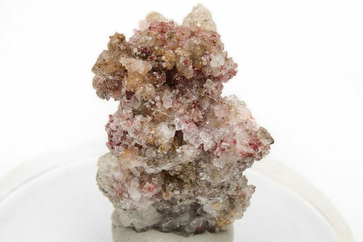 Quartz and Calcite with Metacinnabar Inclusions - Cocineras Mine #225088